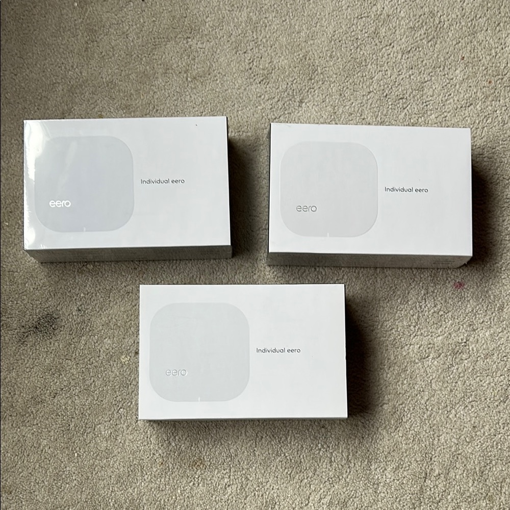 eero individual wifi extenders (have 3) - each are separate